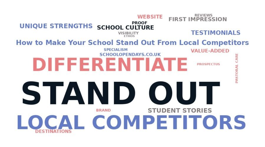 How to Make Your School Stand Out From Local Competitors